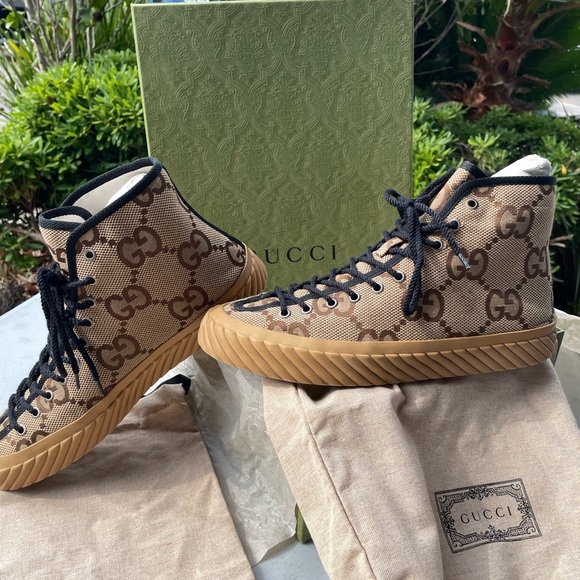 Monogram Jumbo GG New Lace
Papin Mens Tortuga High Top - Picture 3 of 16